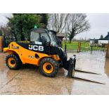 JCB 520-40 4WD TELEHANDLER *YEAR 2019* C/W AC CABIN & PALLET TINES