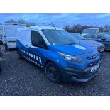 2015 15 FORD TRANSIT CONNECT LWB PANEL VAN - 95K MILES - AIR CON - TWIN SIDE DOORS - EX WATER BOARD