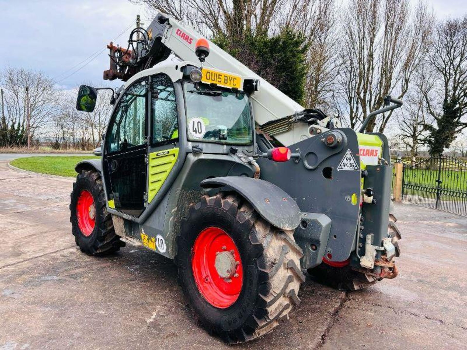 CLAAS 7035 SCOPION 4WD TELEHANDLER *YEAR 2015, AG SPEC* C/W PUH - Image 9 of 19