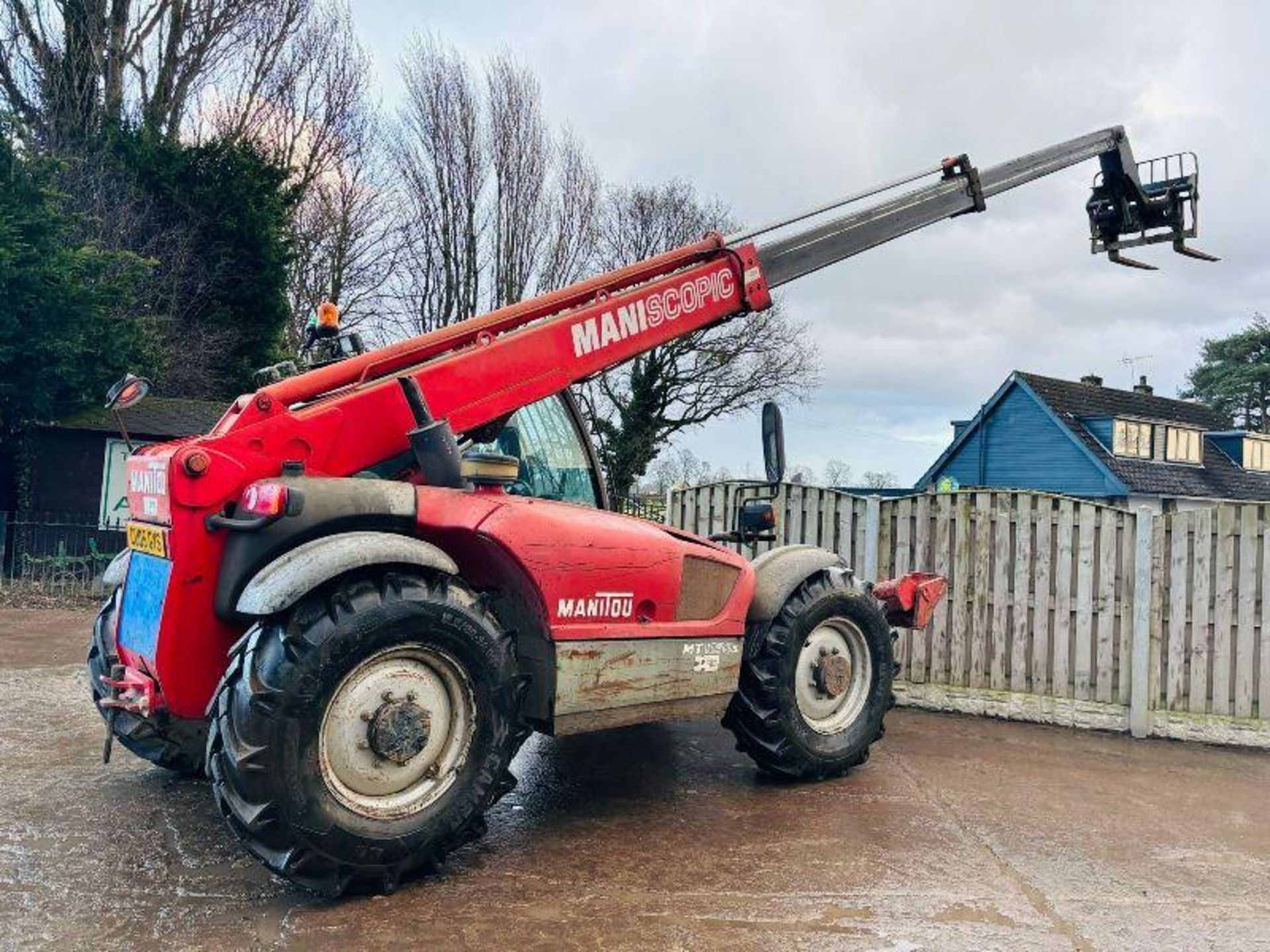 MANITOU MT1030 4WD TELEHANDLER *10.5 METER REACH, 8384 HOURS* C/W PALLET TINES - Bild 11 aus 14