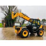 JCB 535-125HI VIZ 4WD TELEHANDLER *YEAR 2019,12.5 METER REACH* C/W PALLET TINES