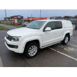 2012 62 VOLKSWAGEN AMOROK PICK UP - 68K MILES - 4X4 - AIR CON - LEATHER SEATS.