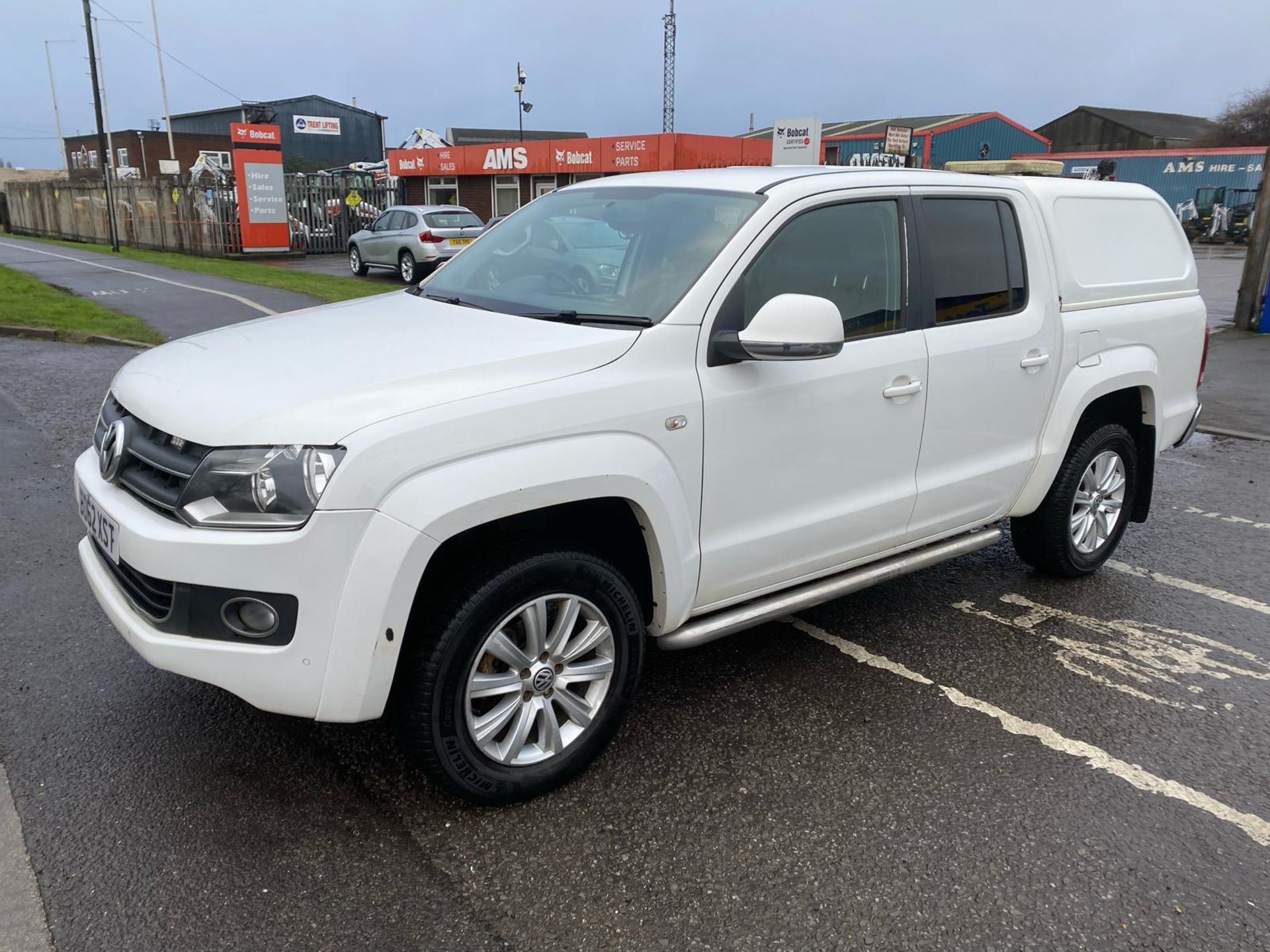 2012 62 VOLKSWAGEN AMOROK PICK UP - 68K MILES - 4X4 - AIR CON - LEATHER SEATS.
