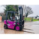 DOOSAN D25S-3 DIESEL FORKLIFT C/W 3 STAGE MAST