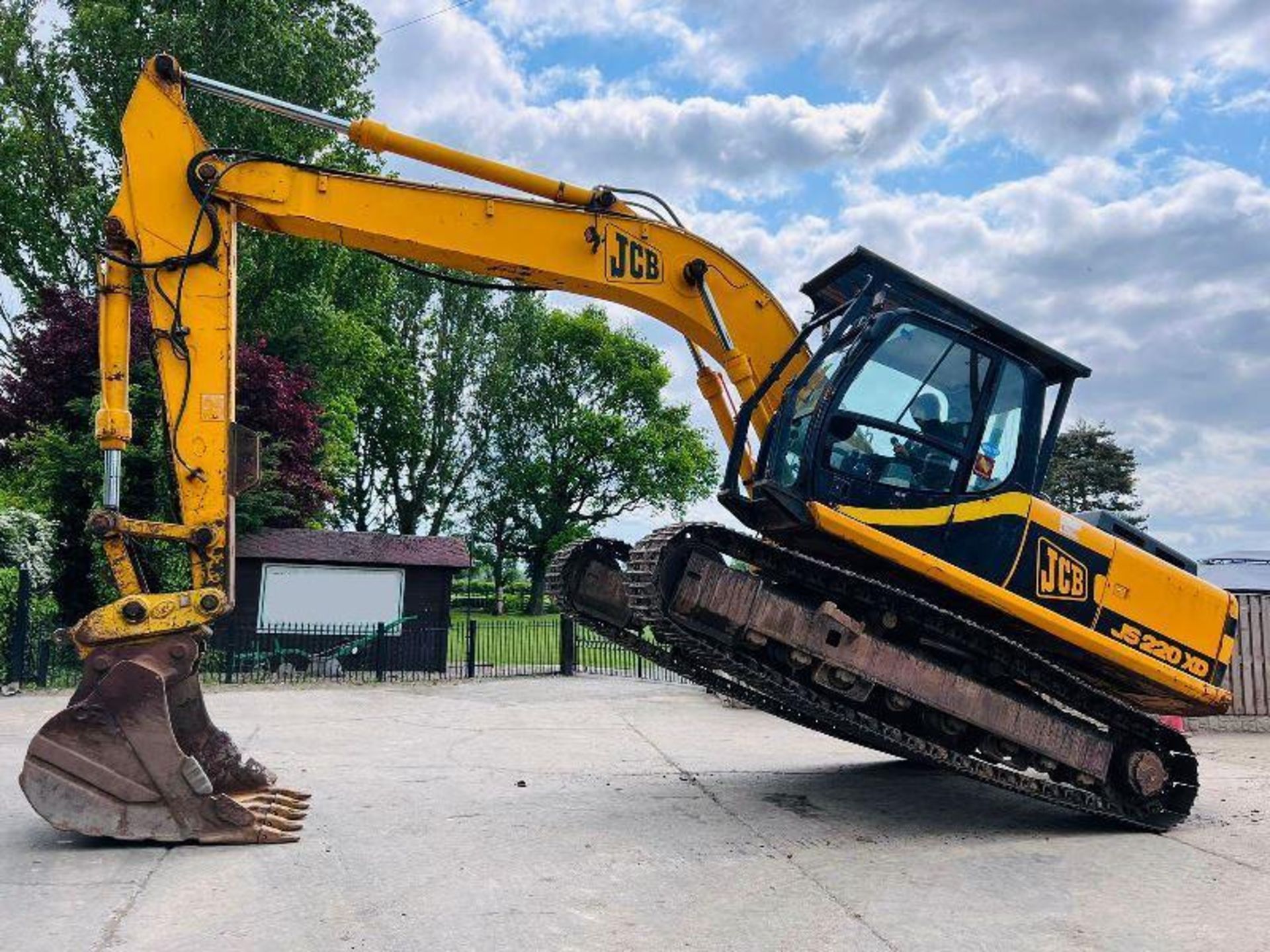 JCB JS220 TRACKED EXCAVATOR C/W QUICK HITCH & BUCKET - RECENTLY SERVICED - Bild 9 aus 15