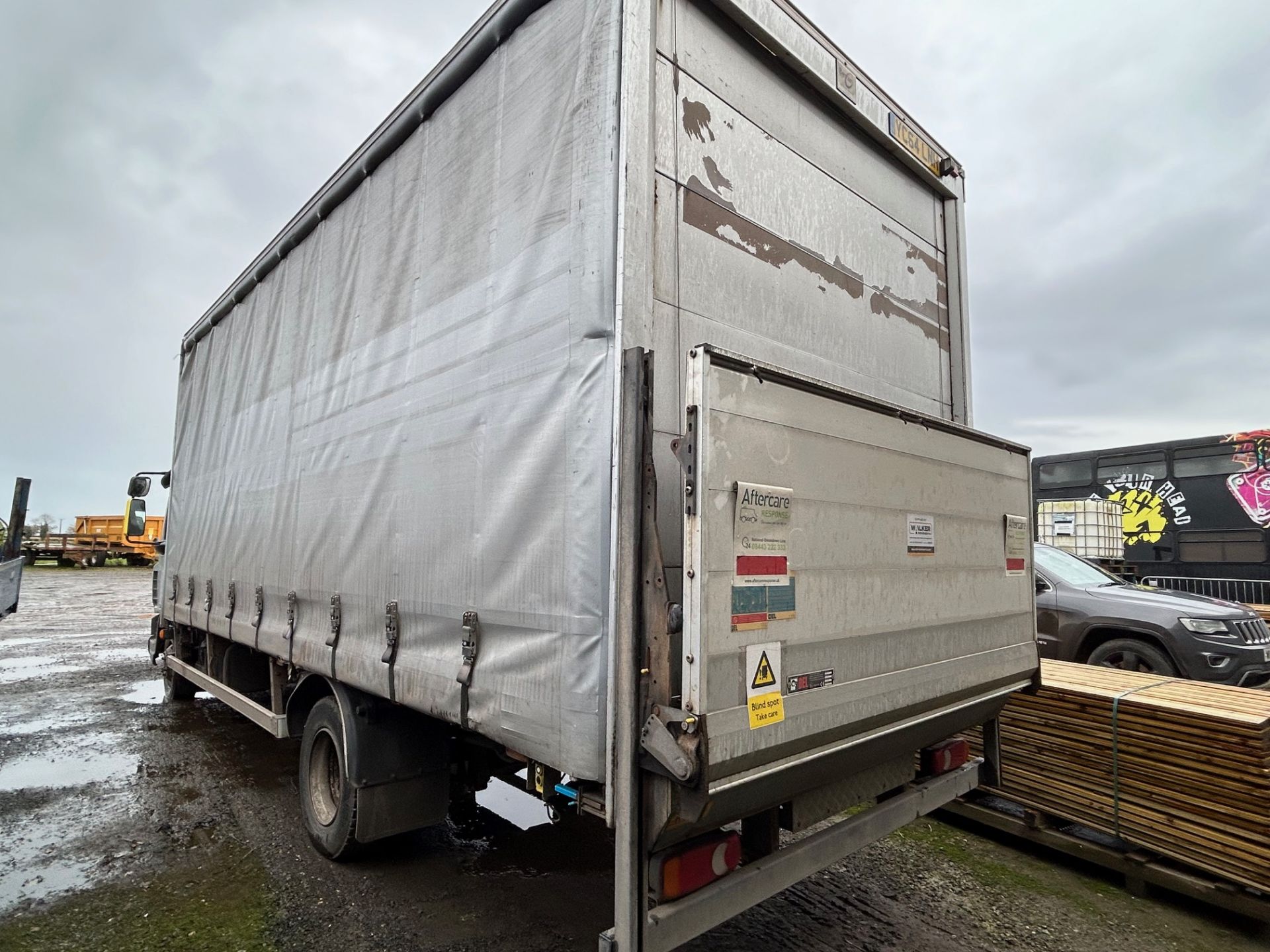 2014 64 DAF LF 150 FA EURO6 ULEZ 7.5T 21FT CURTAINSIDER TAIL LIFT TRUCK LORRY - Bild 13 aus 13