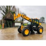 JCB 535-95 FARM SPECIAL 4WD TELEHANDLER C/W PUH, BUCKET & TINES