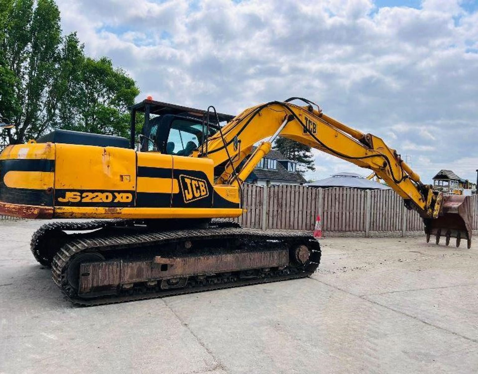 JCB JS220 TRACKED EXCAVATOR C/W QUICK HITCH & BUCKET - RECENTLY SERVICED - Bild 13 aus 15