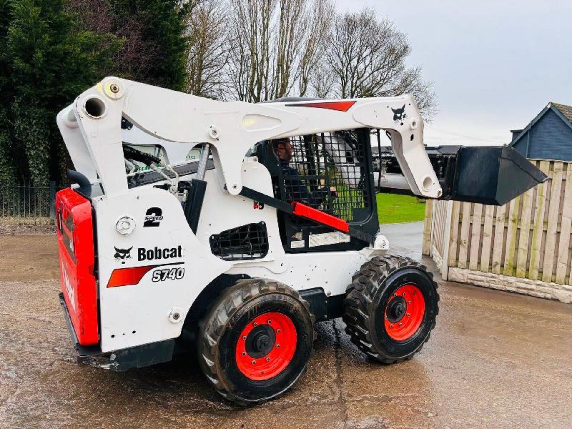 BOBCAT S740 SKIDSTEER *YEAR 2019, 3617 HOURS* C/W BUCKET  - Image 10 of 19