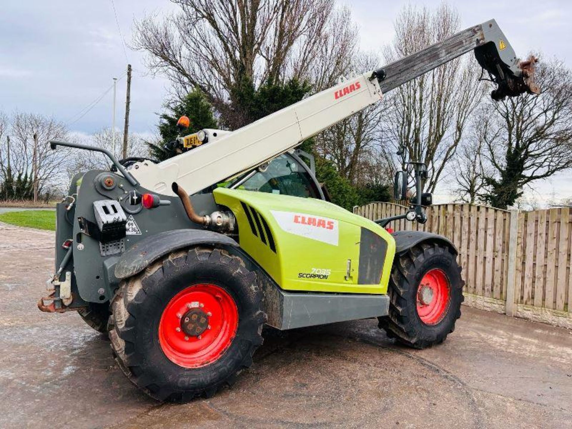 CLAAS 7035 SCOPION 4WD TELEHANDLER *YEAR 2015, AG SPEC* C/W PUH - Image 8 of 19