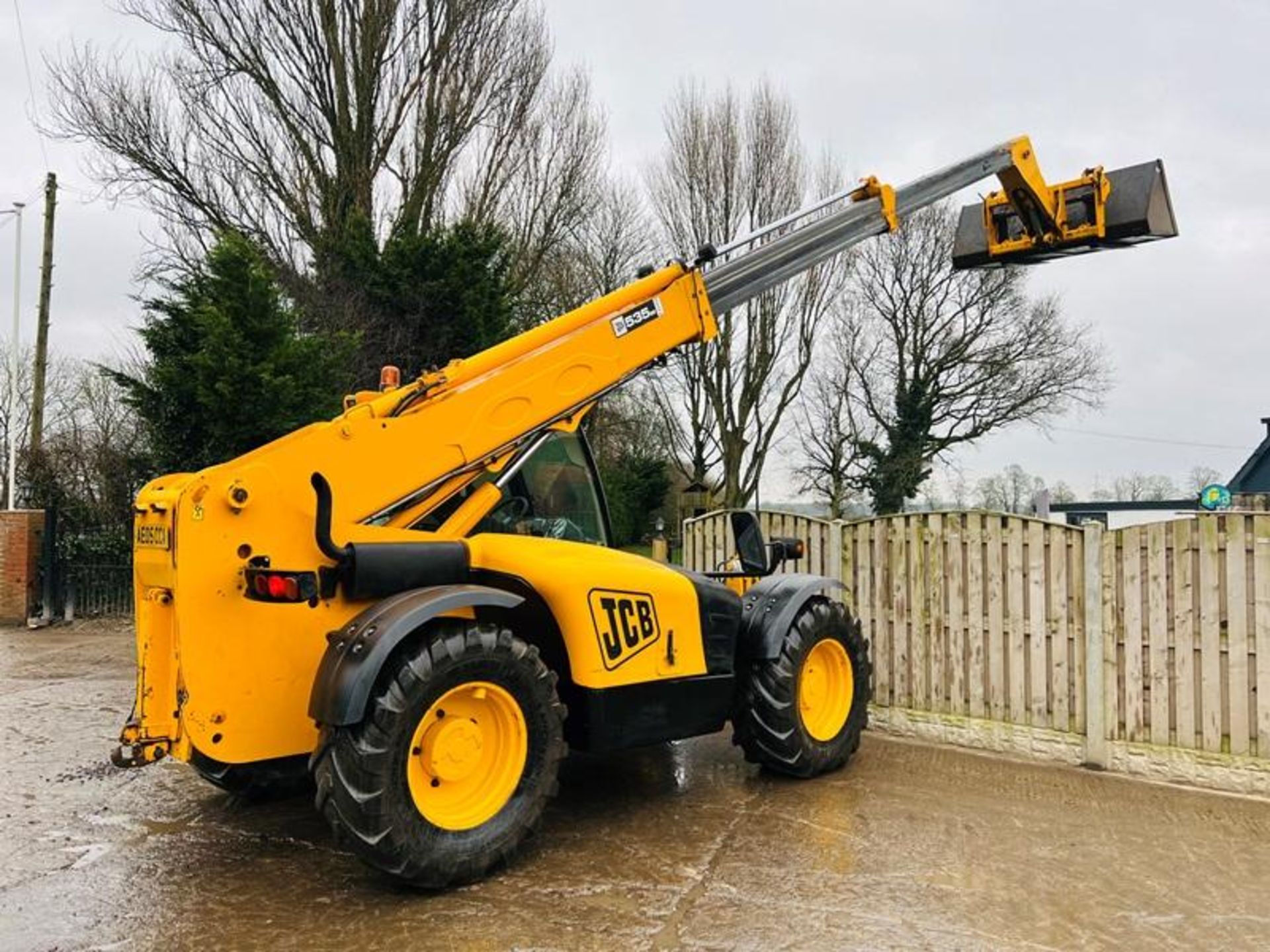 JCB 535-95 FARM SPECIAL 4WD TELEHANDLER C/W PUH, BUCKET & TINES - Bild 8 aus 14