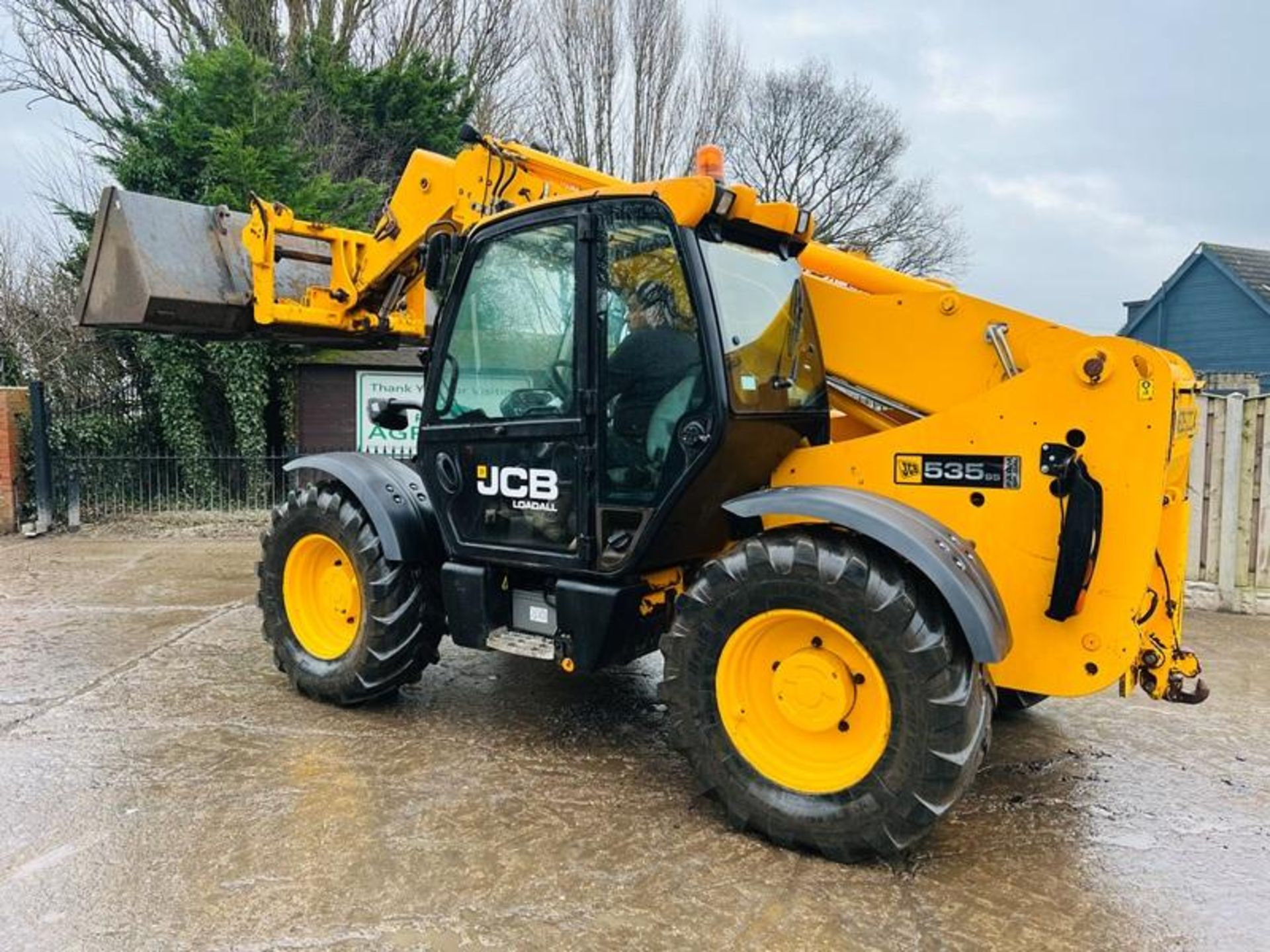 JCB 535-95 FARM SPECIAL 4WD TELEHANDLER C/W PUH, BUCKET & TINES - Bild 11 aus 14