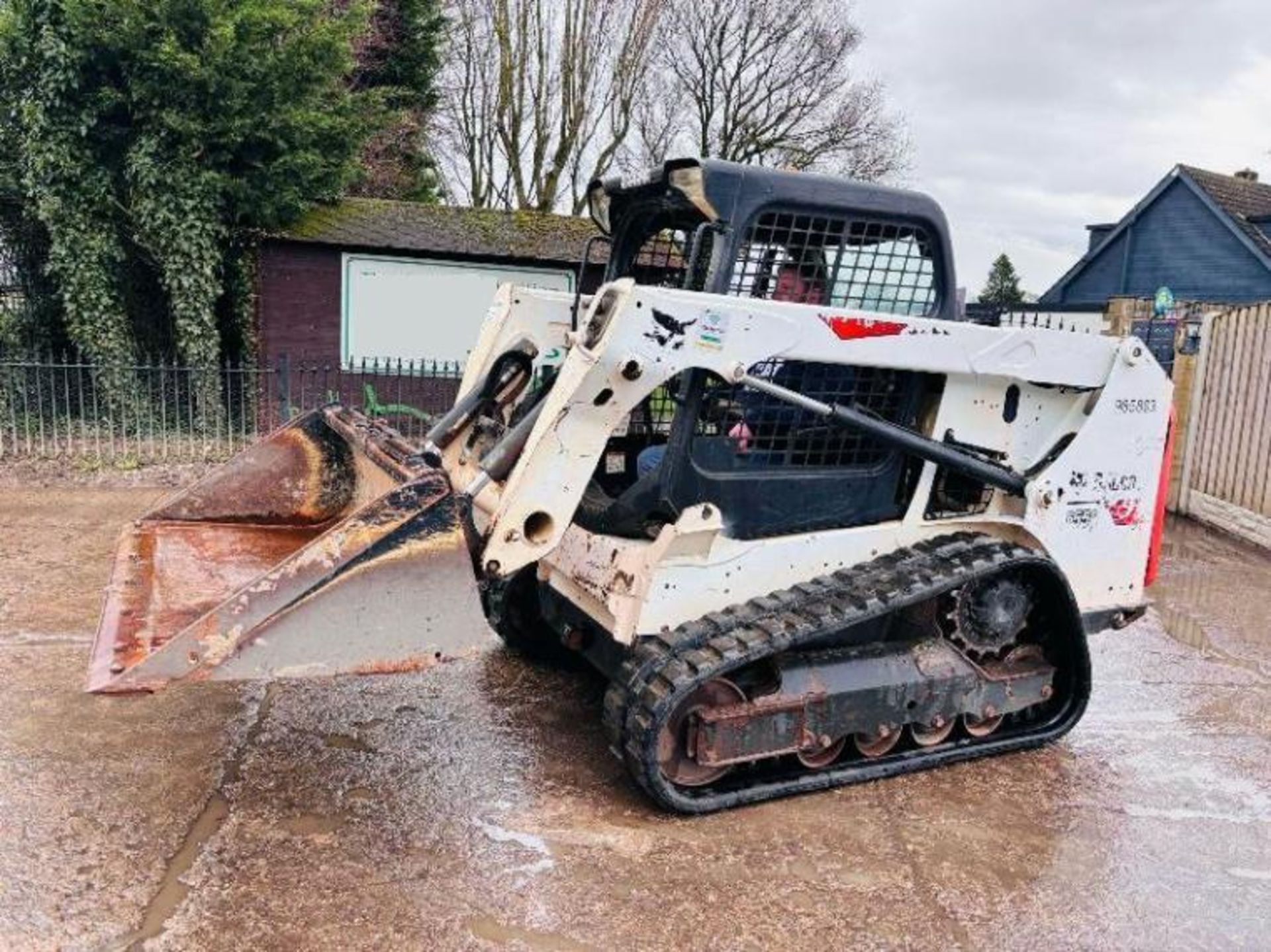 BOBCAT T550 TRACKED SKIDSTEER *YEAR 2017, 1630 HOURS* C/W BUCKET  - Bild 16 aus 18