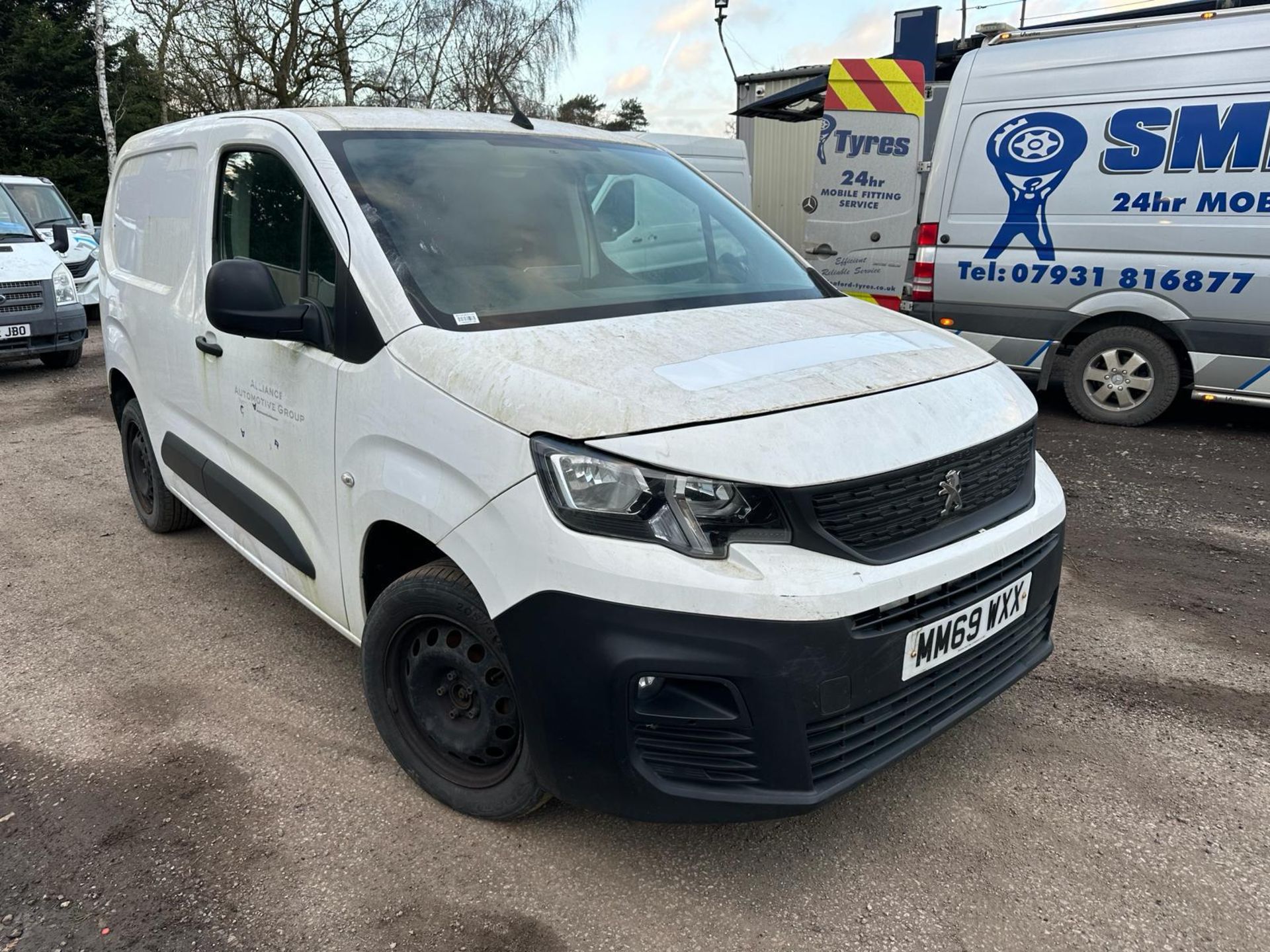 2019 69 PEUGEOT PARTNER PANEL VAN - 130K MILES - 3 SEATS - AIR CON - 1 KEY