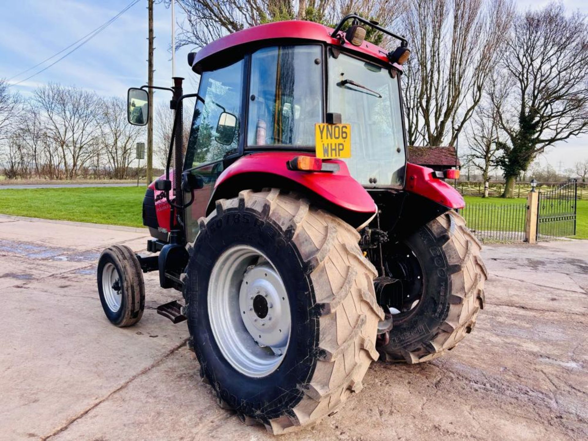 CASE JX90 TRACTOR *ROAD REGISTERED* C/W PICK UP HITCH. - Bild 14 aus 16