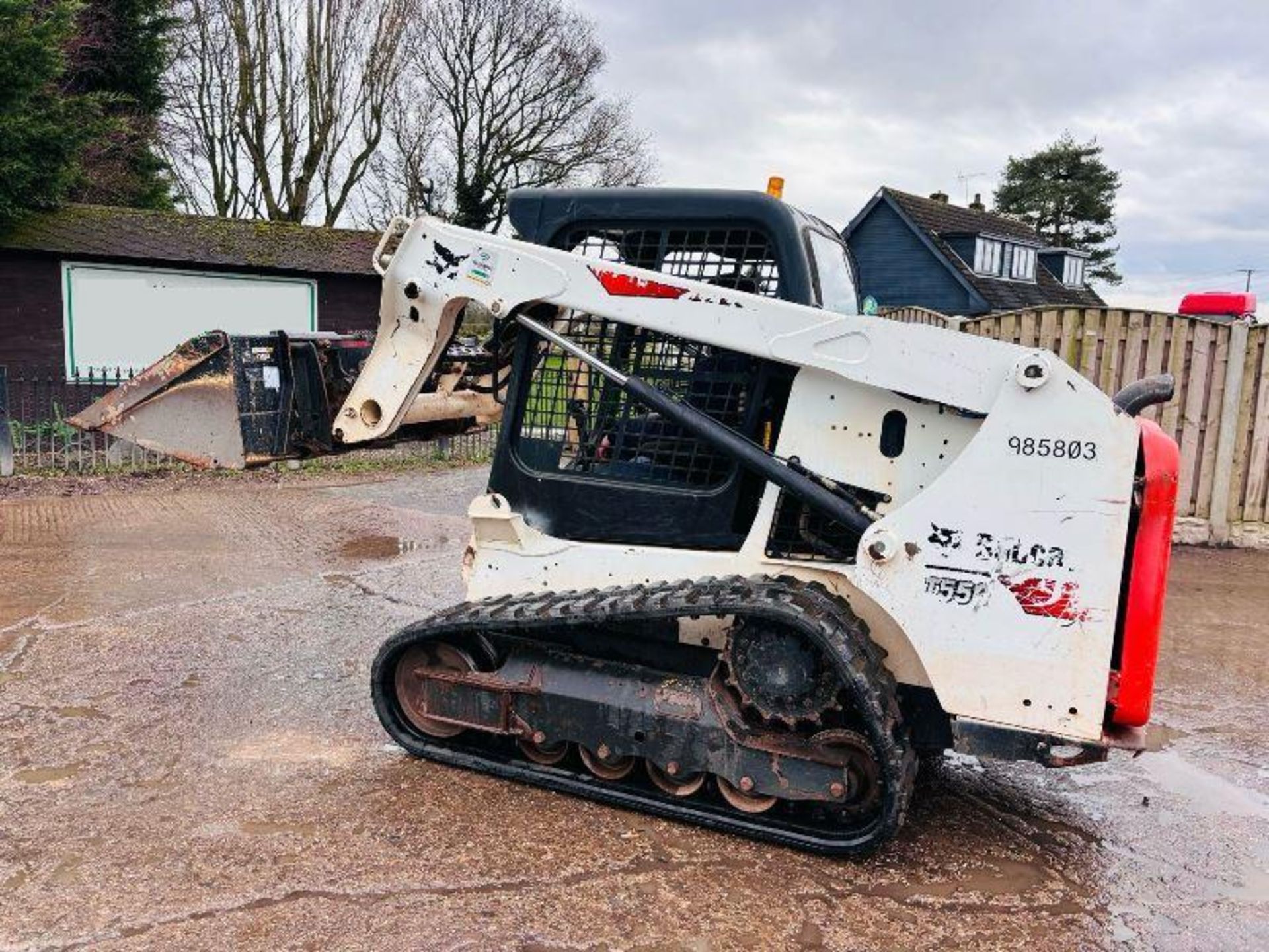 BOBCAT T550 TRACKED SKIDSTEER *YEAR 2017, 1630 HOURS* C/W BUCKET  - Bild 6 aus 18