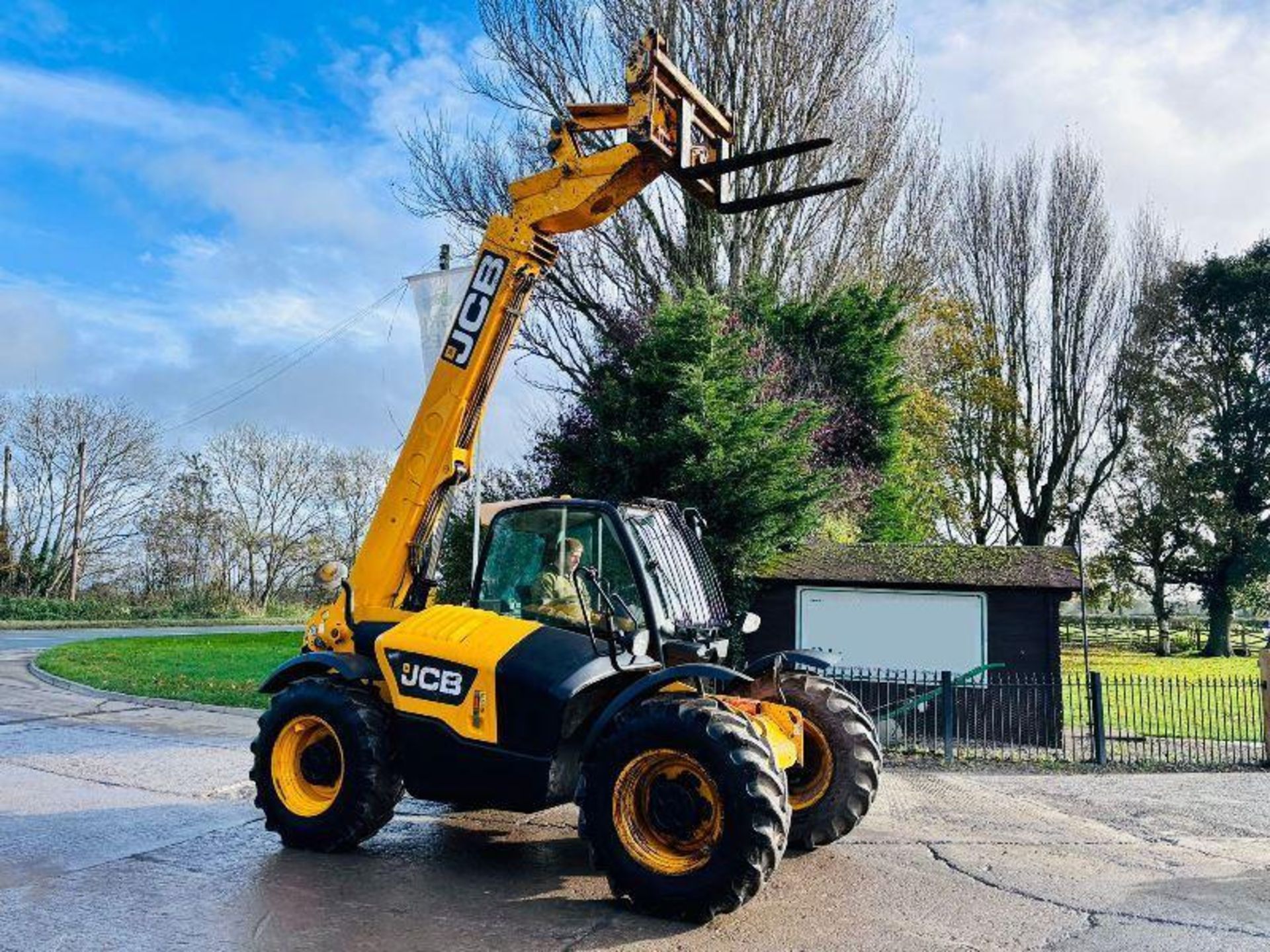 JCB 531-70 4WD TURBO TELEHANDLER *YEAR 2013* C/W PALLET TINES - Bild 4 aus 18