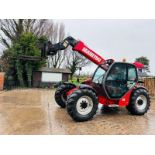 MANITOU MLT735 4WD TELEHANDLER *AG-SPEC, YEAR 2014, 5530 HOURS* C/W PUH