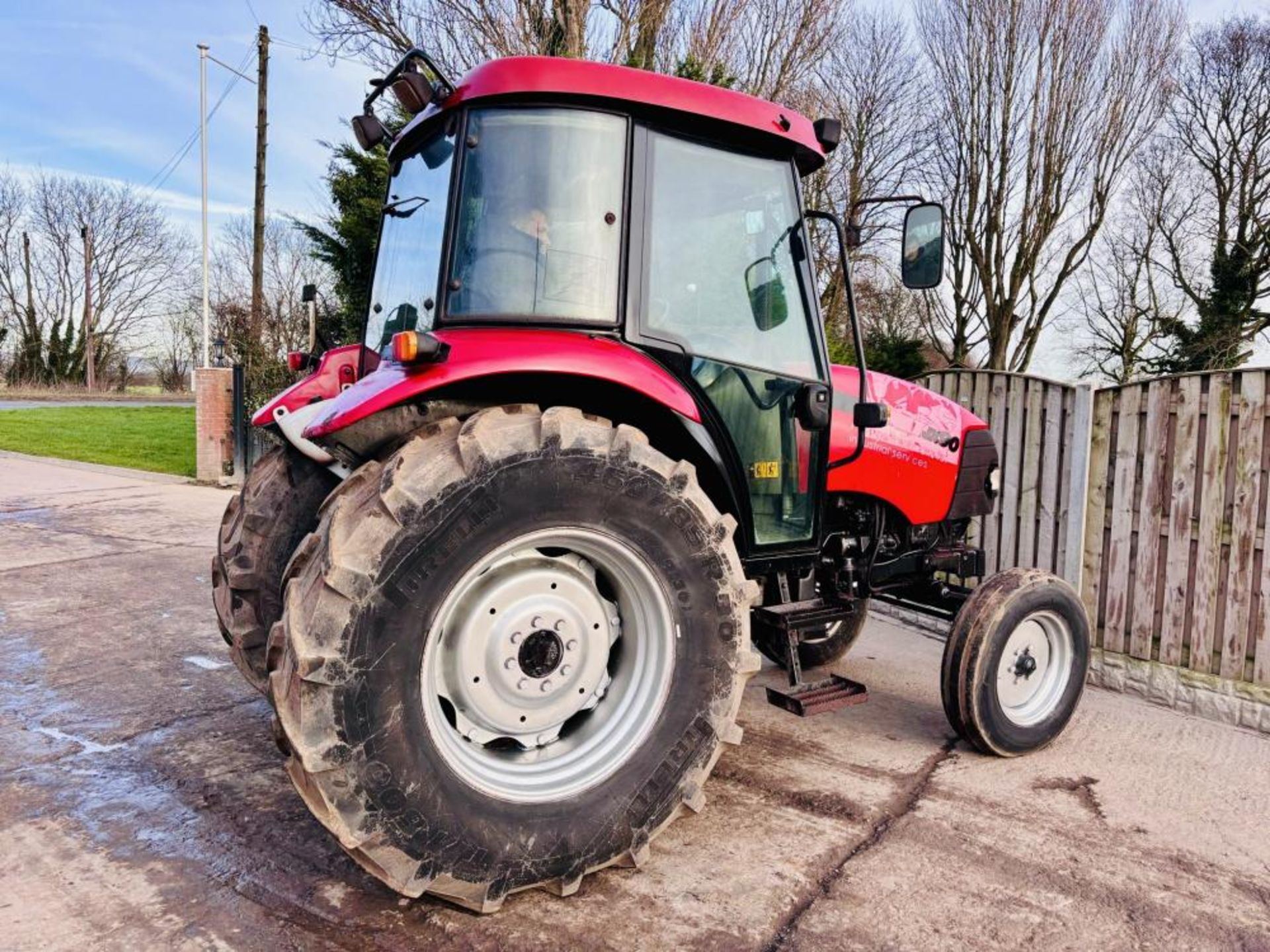 CASE JX90 TRACTOR *ROAD REGISTERED* C/W PICK UP HITCH. - Bild 5 aus 16