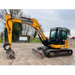 JCB 100C-1 TRACKED EXCAVATOR *YEAR 2017* C/W QUICK HITCH & BUCKET