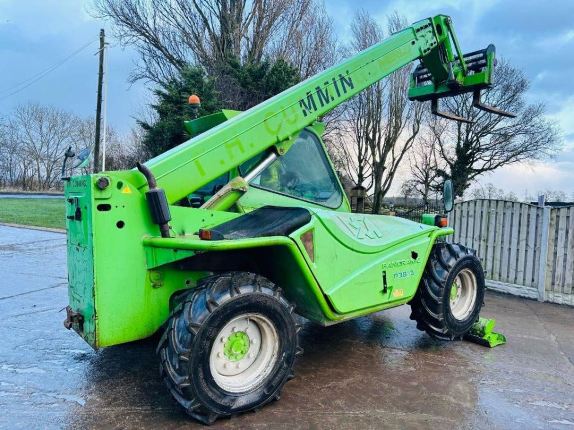 MERLO P38.13 4WD TELEHANDLER *13 METER REACH* C/W PALLET TINES - Bild 7 aus 17