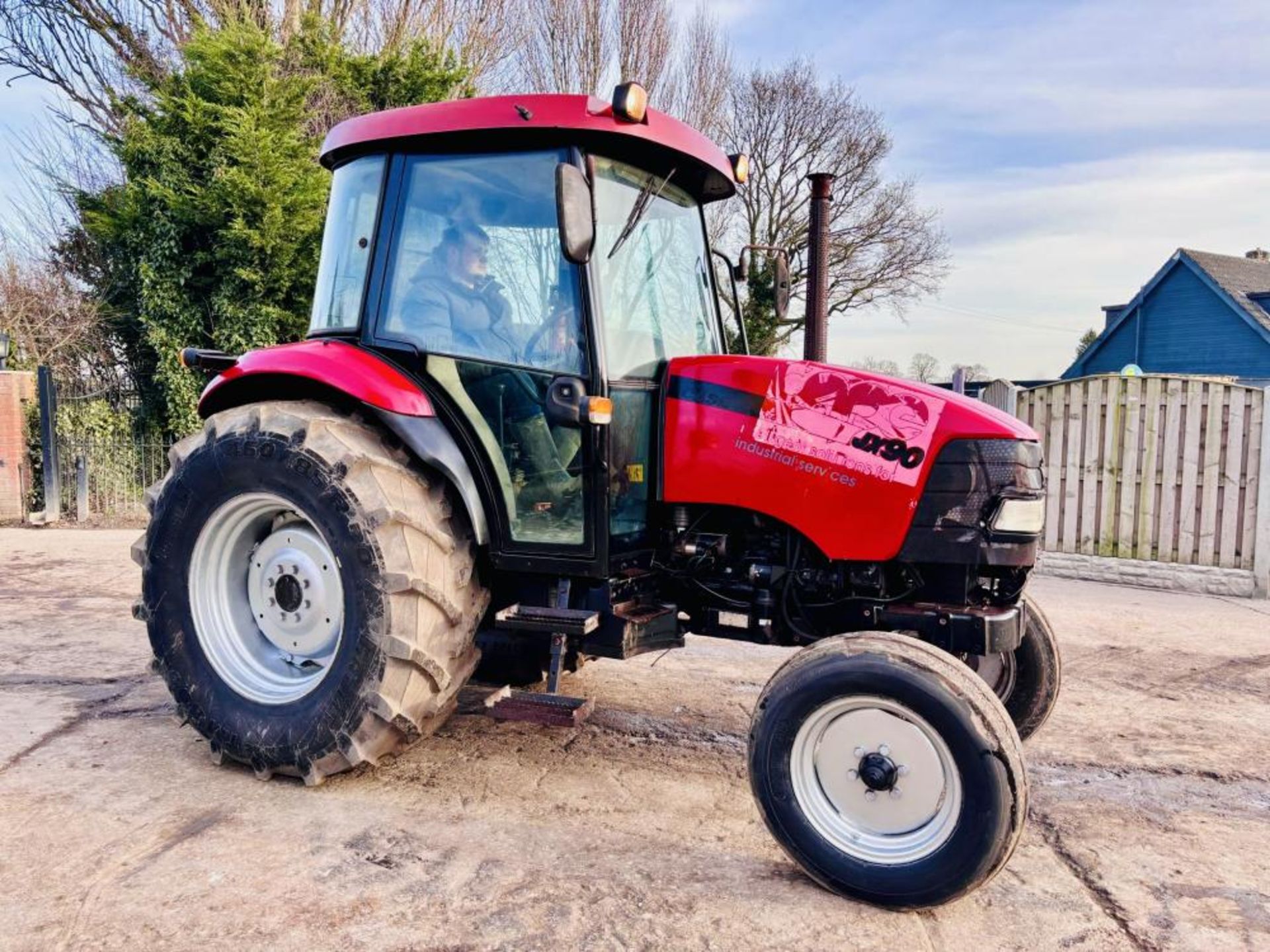 CASE JX90 TRACTOR *ROAD REGISTERED* C/W PICK UP HITCH. - Bild 12 aus 16