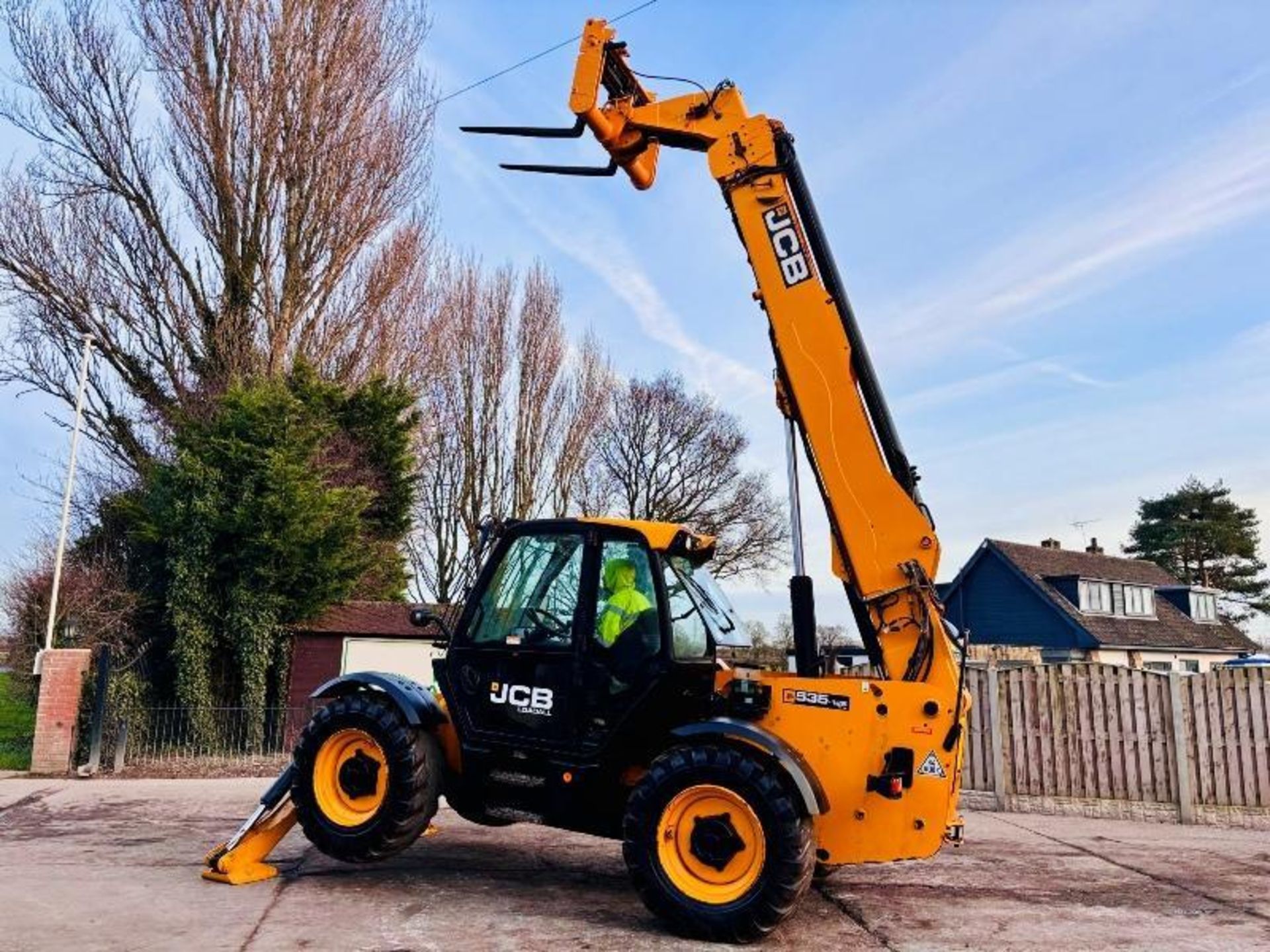 JCB 535-125HI VIZ 4WD TELEHANDLER *YEAR 2018, ONLY 1874 HOURS* C/W PALLET TINES - Bild 18 aus 18