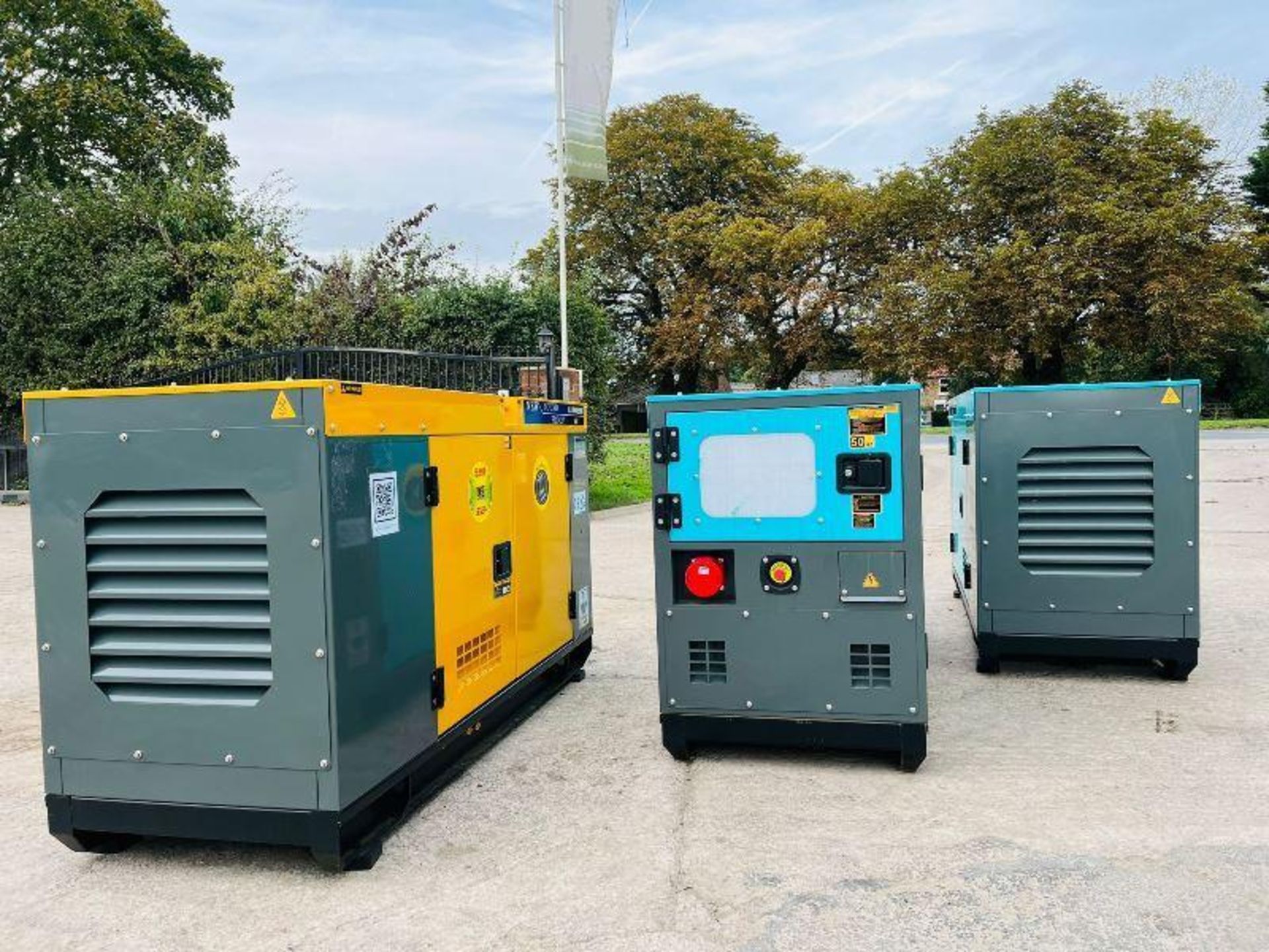 BRAND NEW KAWAKENI KK40 40KVA SILENT RUN GENERATOR *YEAR 2023*. - Image 14 of 14