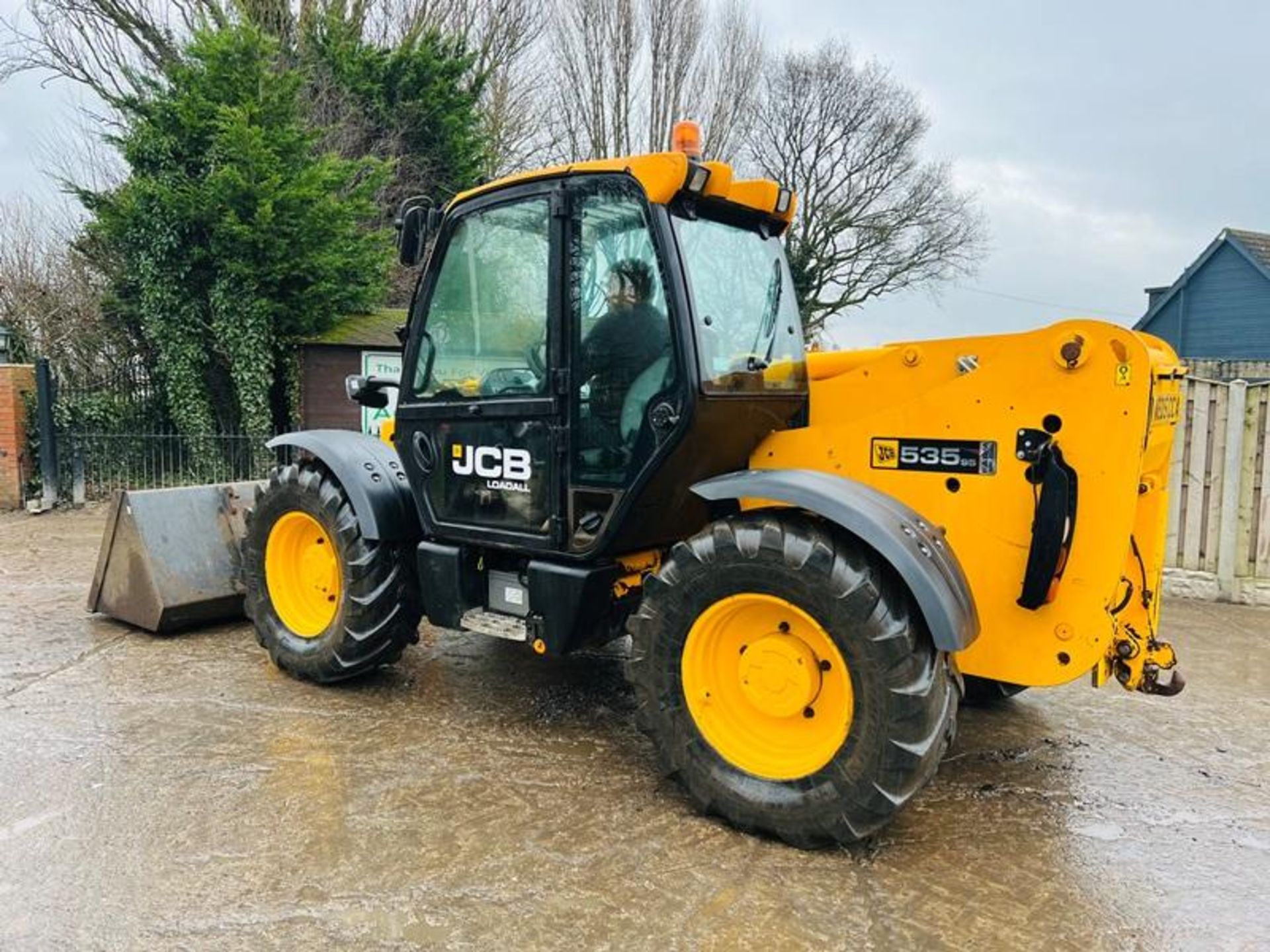 JCB 535-95 FARM SPECIAL 4WD TELEHANDLER C/W PUH, BUCKET & TINES - Bild 10 aus 14