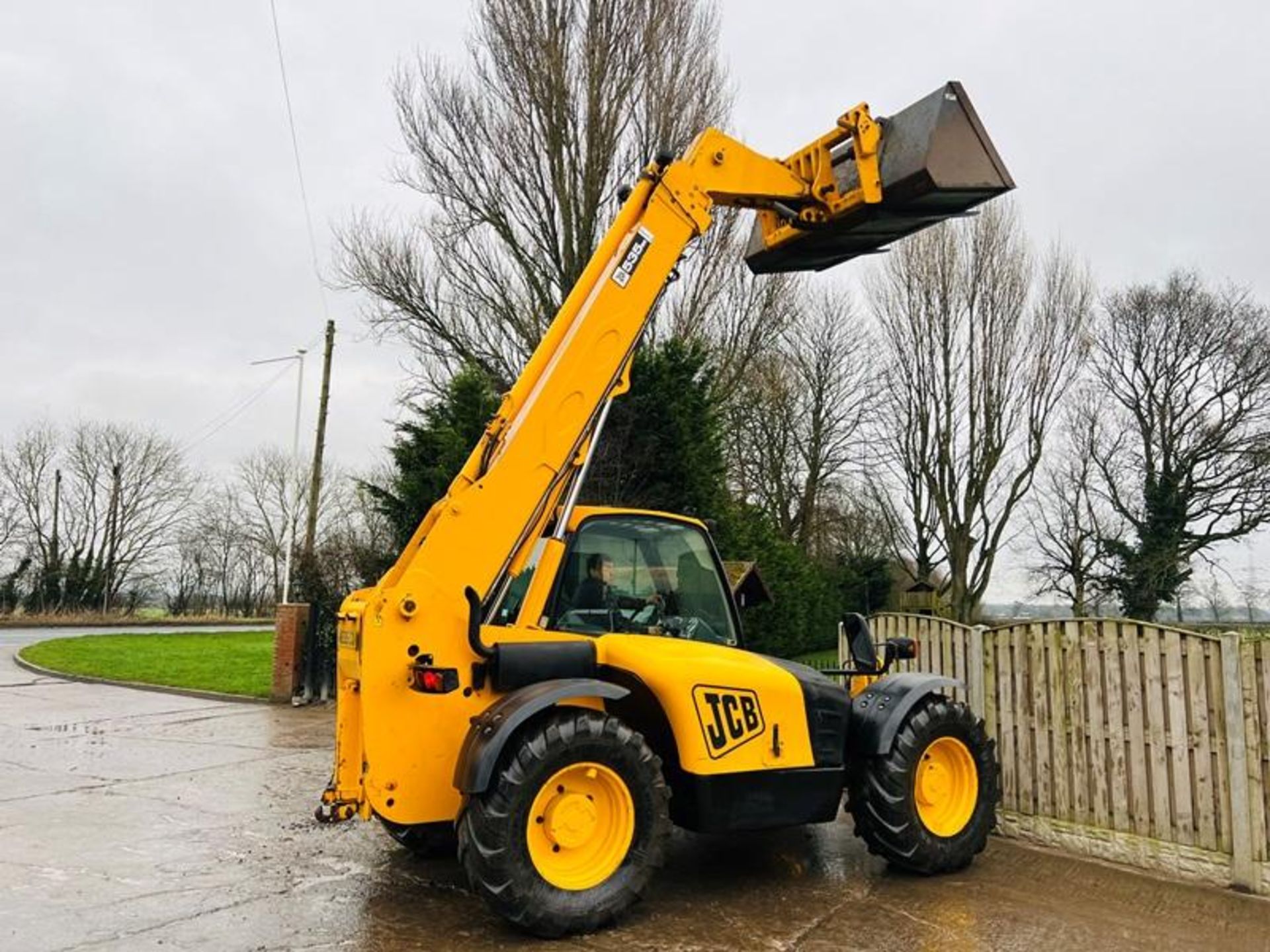 JCB 535-95 FARM SPECIAL 4WD TELEHANDLER C/W PUH, BUCKET & TINES - Bild 6 aus 14