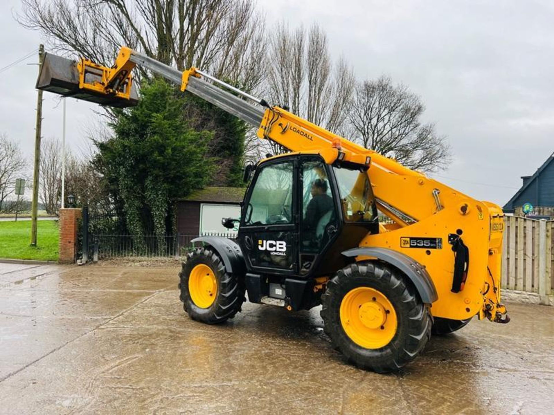 JCB 535-95 FARM SPECIAL 4WD TELEHANDLER C/W PUH, BUCKET & TINES - Bild 13 aus 14