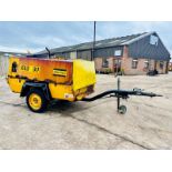 ATLAS COPCO XAS 90 TOWABLE COMPRESSOR C/W DEUTZ ENGINE 