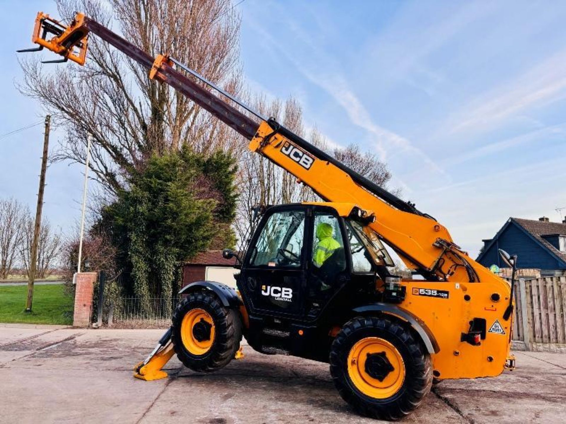 JCB 535-125HI VIZ 4WD TELEHANDLER *YEAR 2018, ONLY 1874 HOURS* C/W PALLET TINES - Bild 15 aus 18