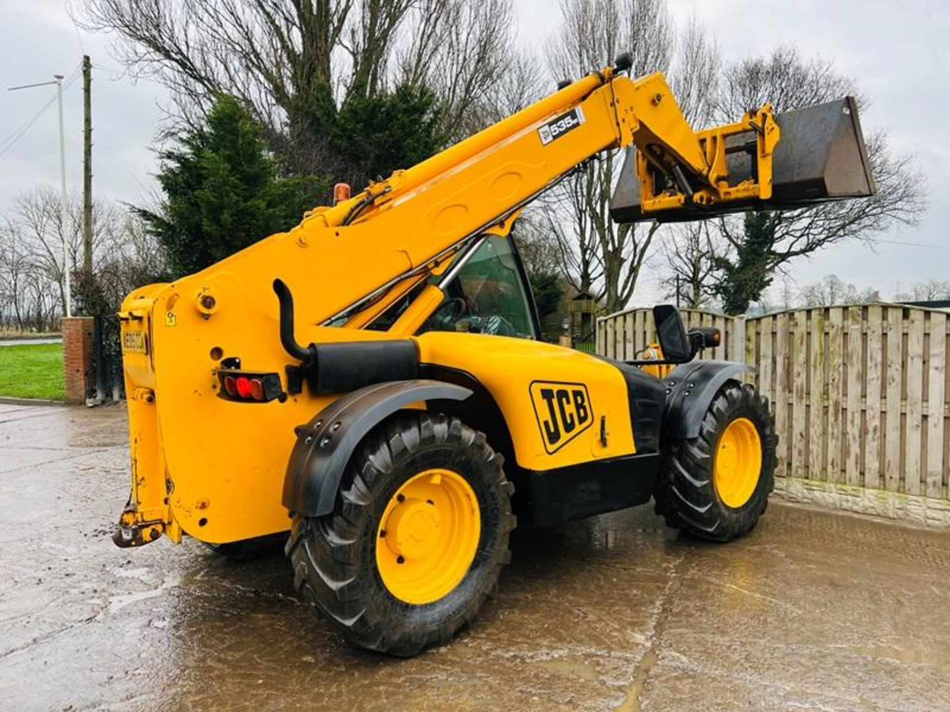 JCB 535-95 FARM SPECIAL 4WD TELEHANDLER C/W PUH, BUCKET & TINES - Bild 9 aus 14