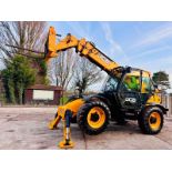 JCB 535-125HI VIZ 4WD TELEHANDLER *YEAR 2018, ONLY 1874 HOURS* C/W PALLET TINES