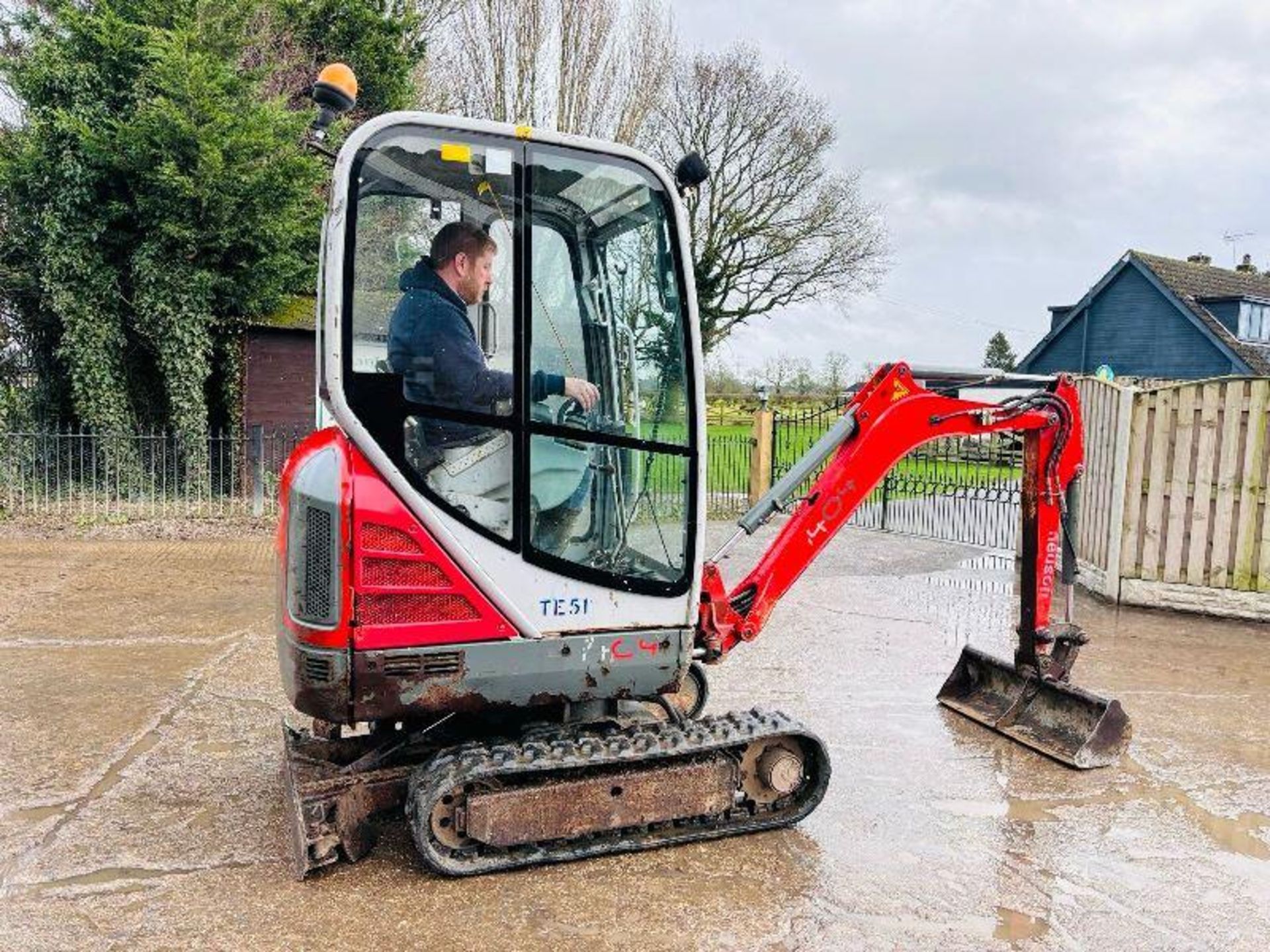 NEUSON TE51 TRACKED EXCAVATOR C/W EXPANDING TRACKS  - Image 11 of 16