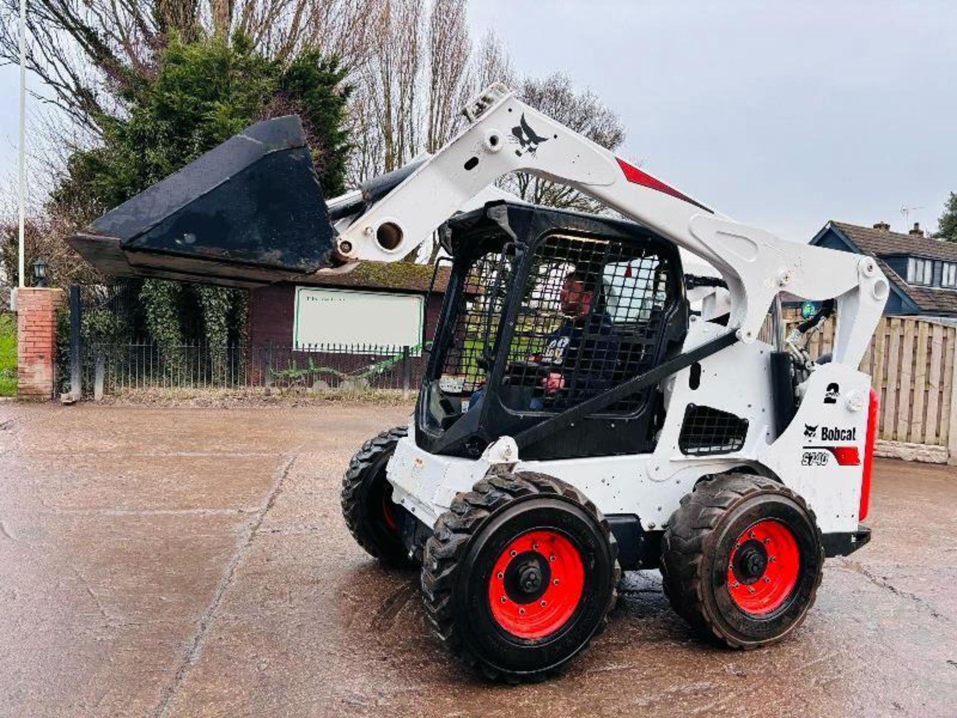 BOBCAT S740 SKIDSTEER *YEAR 2019, 3617 HOURS* C/W BUCKET  - Image 5 of 19