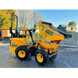 JCB 1T-T HIGH TIP 4WD DUMPER * YEAR 2018, ONLY 718 HOURS*