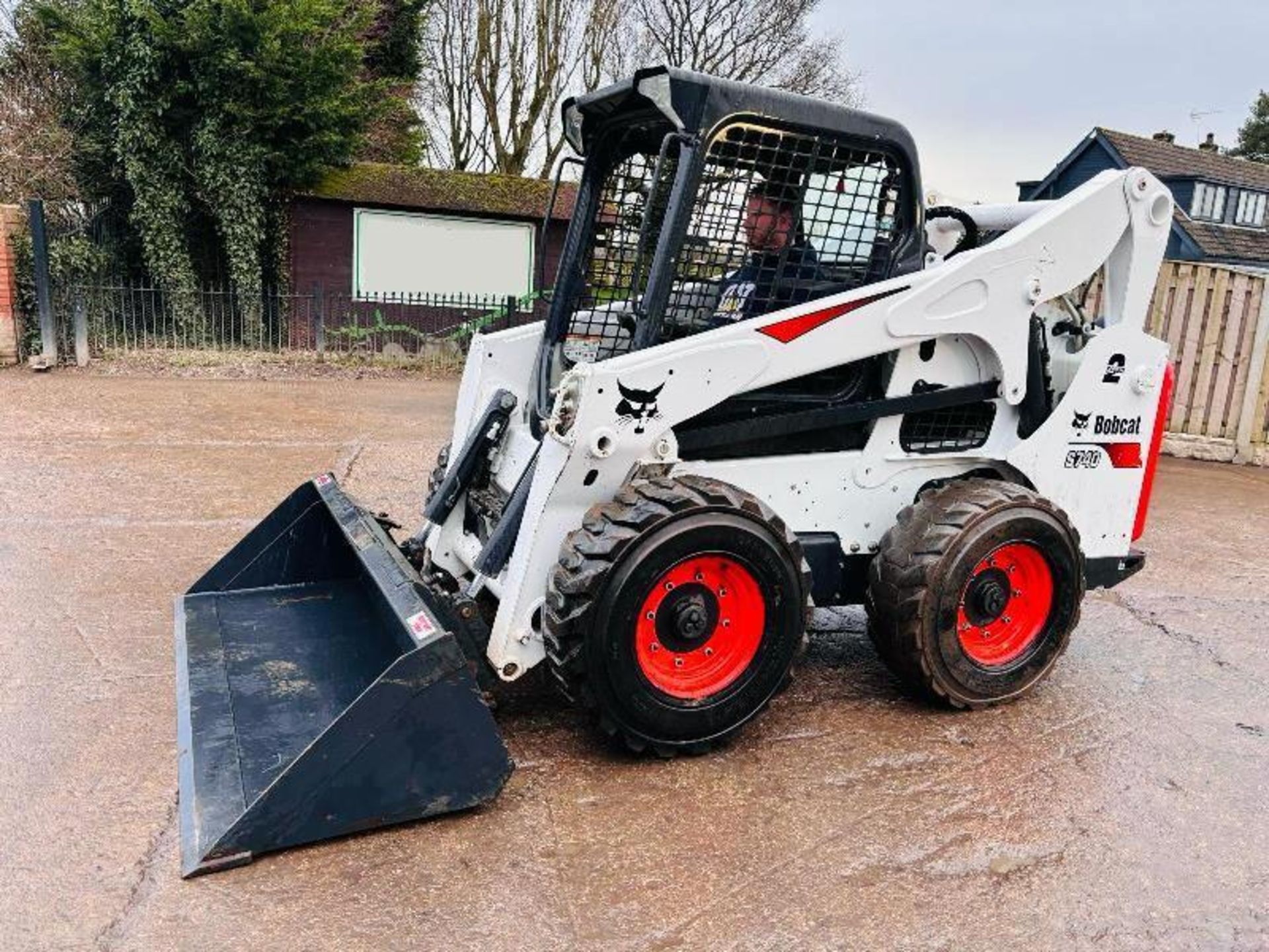 BOBCAT S740 SKIDSTEER *YEAR 2019, 3617 HOURS* C/W BUCKET  - Image 17 of 19