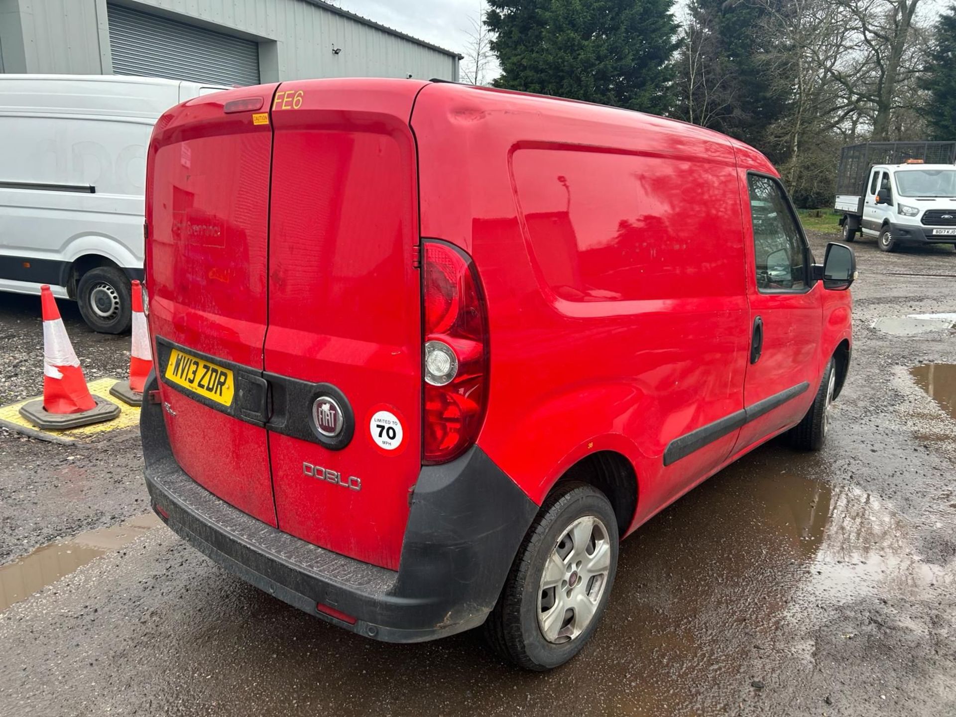 2013 13 FIAT DOBLO PANEL VAN - 50K MILES - 1 KEY - Image 7 of 8