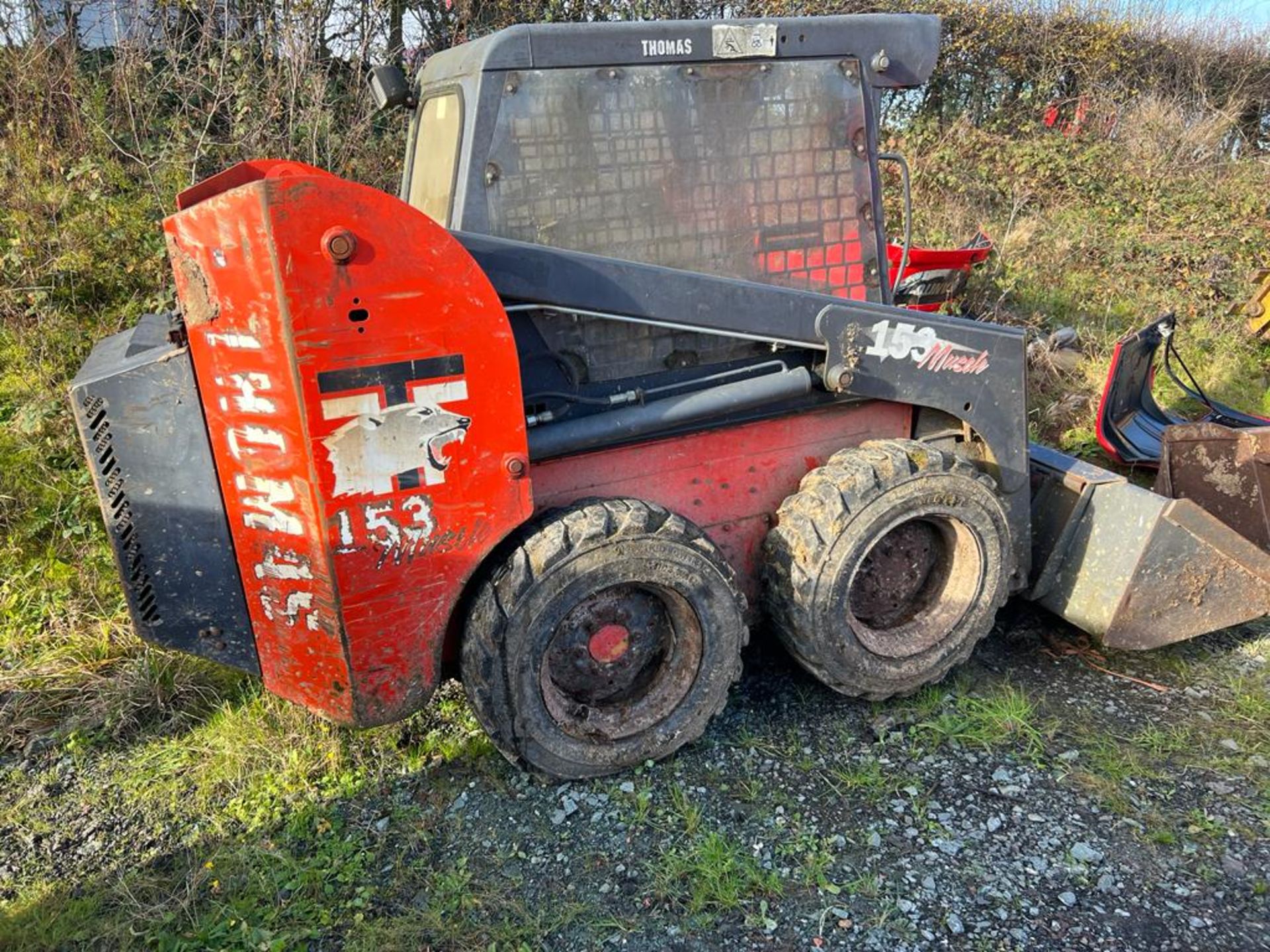 2003 THOMAS 153 SKIDSTEER. - Image 2 of 7