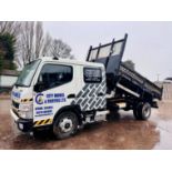 MITSUBISHI CANTER FUSO 4X2 TIPPER *YEAR 2015* C/W DOUBLE CAB