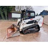 BOBCAT T550 TRACKED SKIDSTEER *YEAR 2017, 1630 HOURS* C/W BUCKET