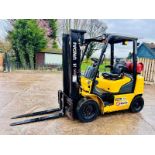 HYUNDAI 25L-7A FORKLIFT *YEAR 2016* C/W PALLET TINES 