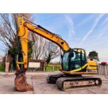 JCB JS130 TRACKED EXCAVATOR C/W QUICK HITCH & BUCKET