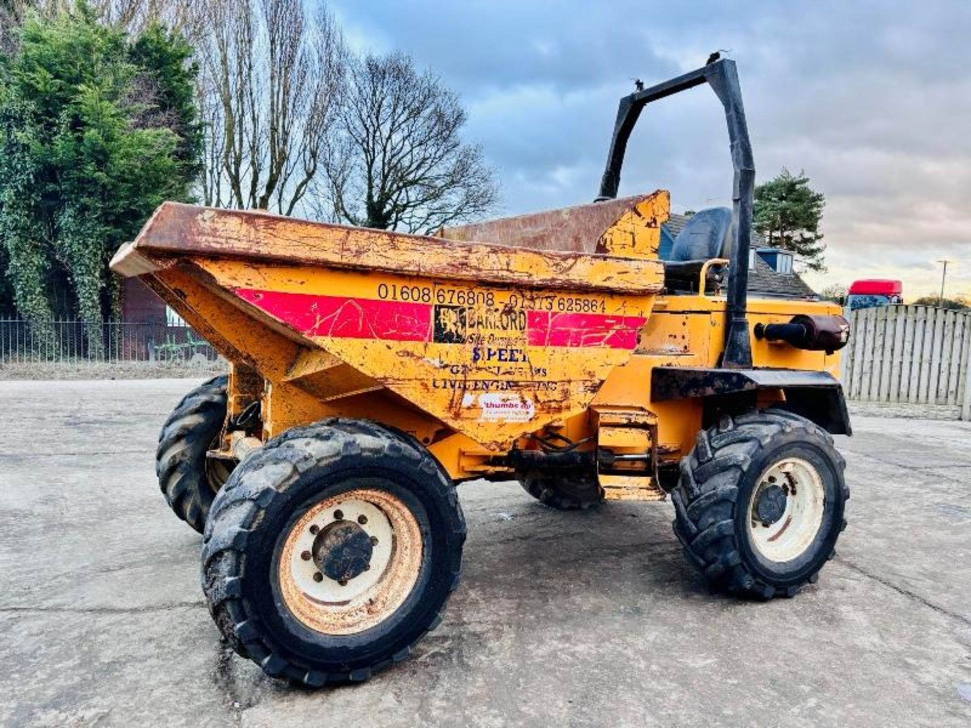 BARFORD SX6000 4WD DUMPER C/W ROLE BAR