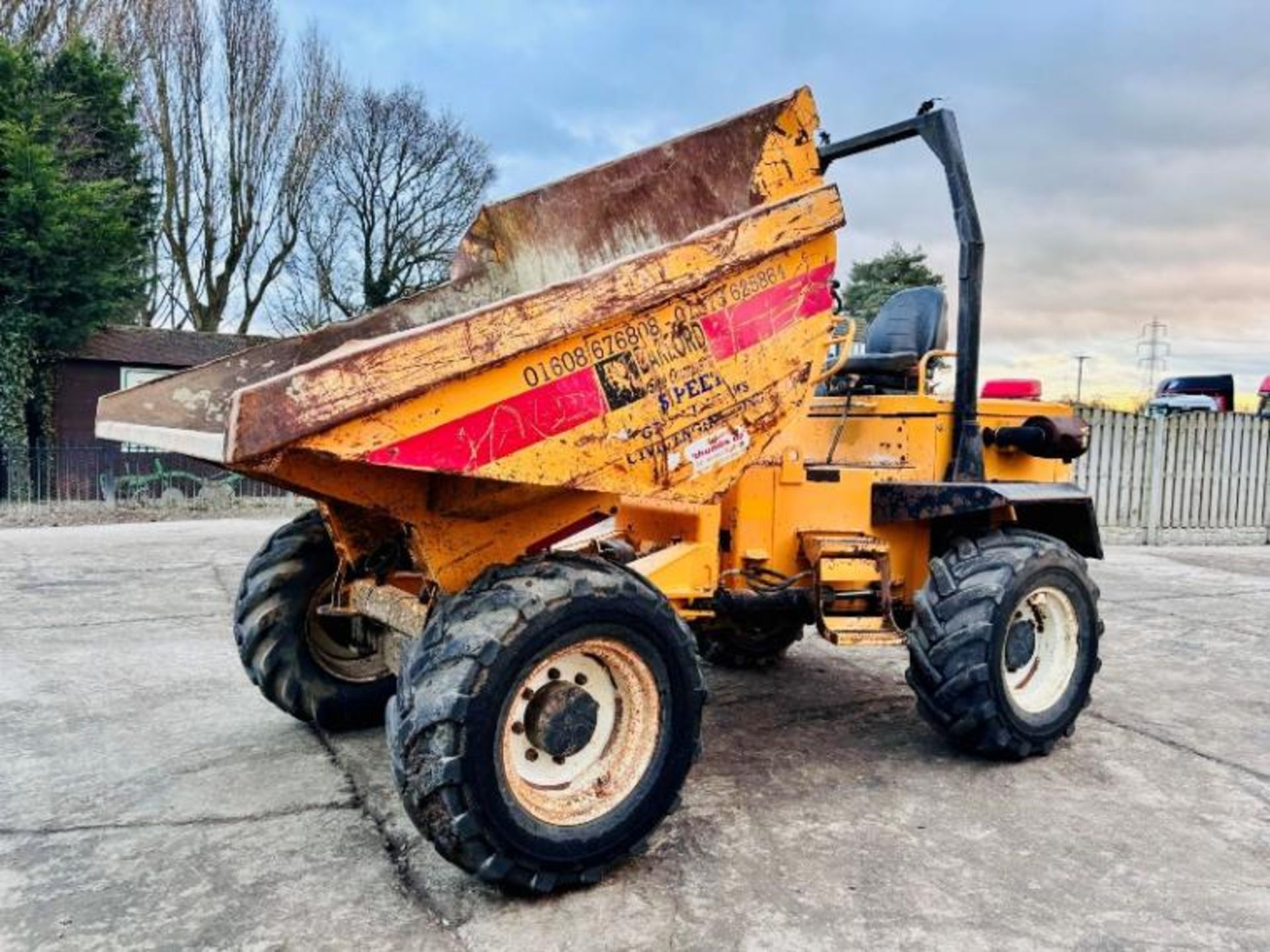 BARFORD SX6000 4WD DUMPER C/W ROLE BAR - Image 10 of 14