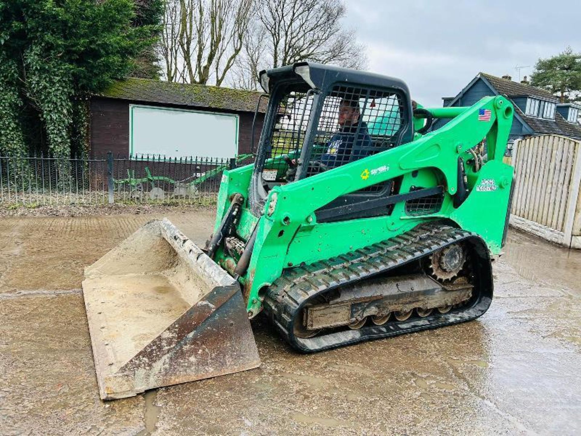 BOBCAT T740 TRACKED SKIDSTEER *YEAR 2018, 2632 HOURS* C/W BUCKET - Image 3 of 18