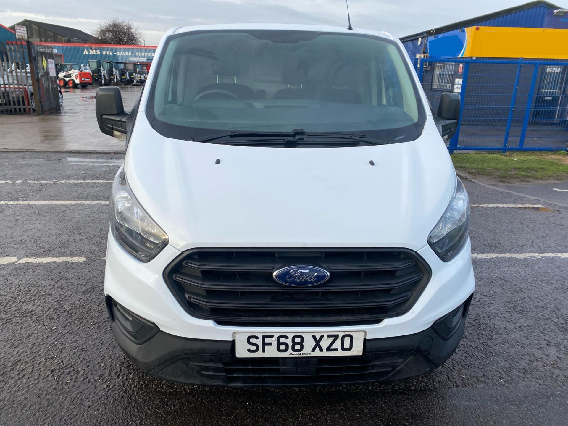 2018 68 FORD TRANSIT CUSTOM PANEL VAN - 118K MILES - EURO 6 - NEWER SHAPER - AIR CON - Image 9 of 12