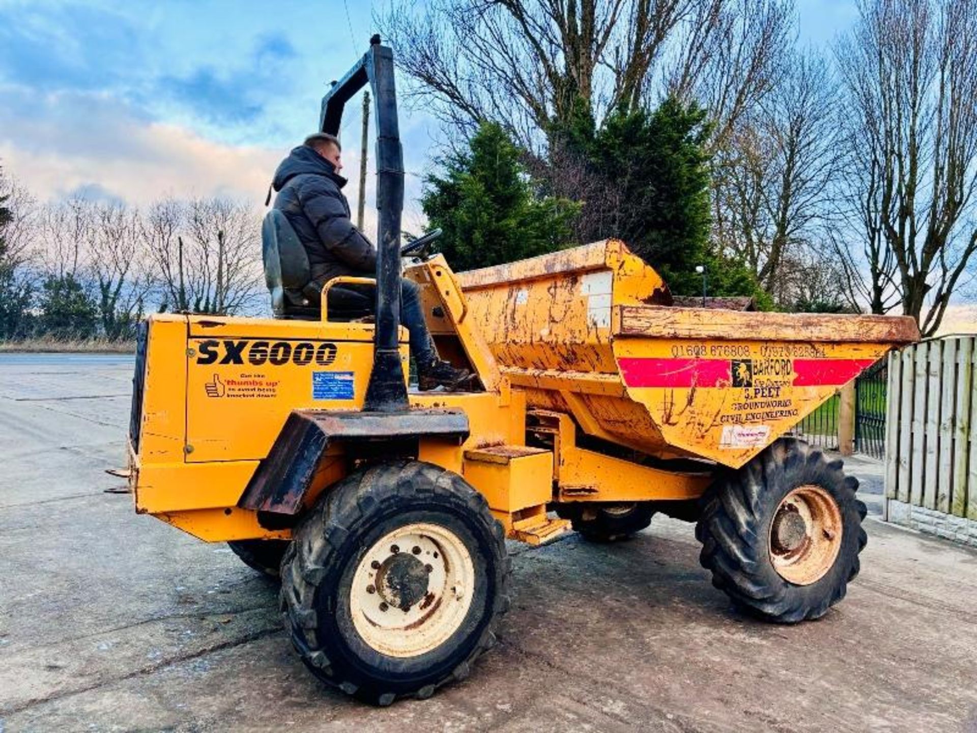 BARFORD SX6000 4WD DUMPER C/W ROLE BAR - Image 6 of 14